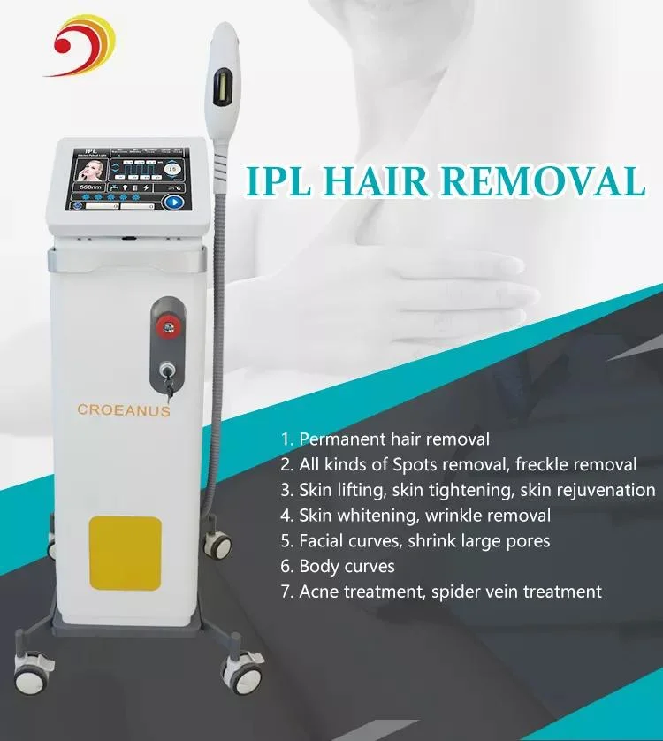 Multifunctions IPL Device Super Hair Removal Skin Rejuvenation Scars Removal Age Spot Rejuvenation IPL Laser Beauty Machine