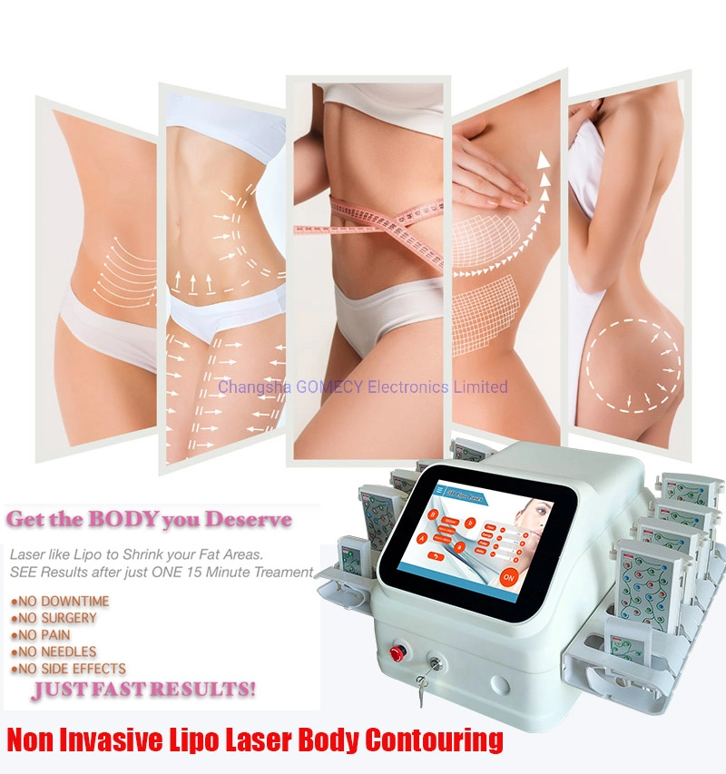 5D Lipo Laser Slimming Machine Lipolaser 650nm Diode Red Light Therapy