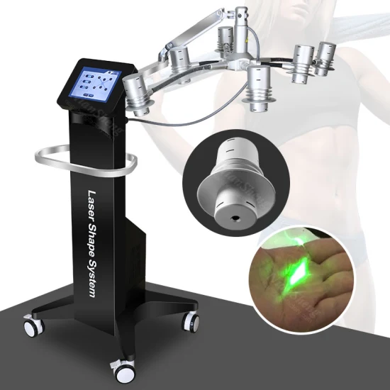 6D Laser Lipolaser Lipolsis Non-Invasive 6D Lipo Laser 532nm Laser Emscooling Vert Lumière Rouge Élimination des graisses Forme du corps Minceur Élimination de la cellulite Machine laser