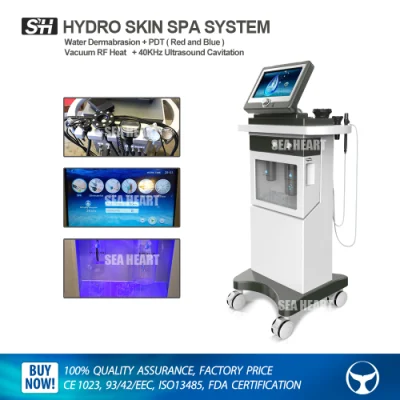 Machine multifonctionnelle de dermabrasion et de cavitation RF Hydra pour les soins de beauté