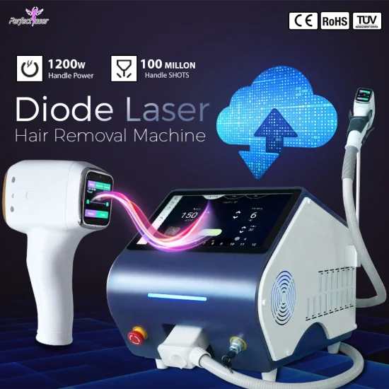 FDA CE Titane 808nm 810nm 755nm 1064nm Trois Longueurs d'Onde Indolore Portable Diode Laser Épilation Beauté Équipement Dispositif Machine Laser