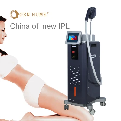 Équipement de beauté de la peau de style stationnaire Dpl Traitement de l'acné IPL Rajeunissement de la peau Épilation au laser rapide Machine de beauté multifonction Elight Machine IPL