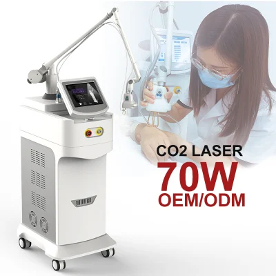 Winkonlaser OEM RF Machine CO2 Laser Dentaire Laser Beauté Machine 10600nm Fractionnel Acné Taches De Rousseur RF Peau Serrant La Machine