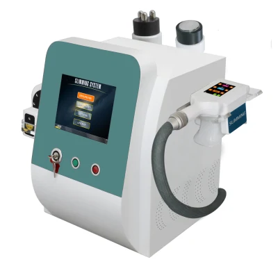 Machine de beauté multifonctionnelle 4 en 1 cryolipolyse + cavitation + RF + lipolaser pour l'élimination des rides de perte de poids