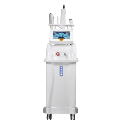 Laser picoseconde + IPL + RF Machine de beauté multifonction verticale