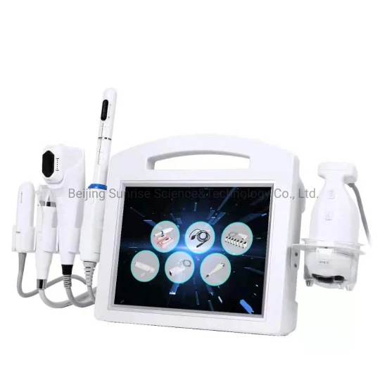 Sunrise 12 Ligne Hifu Face Lift Resserrement de la peau Anti-âge Rajeunissement Vaginal Hifu Corps Amincissant 9d Liposonics Vmax Portable Ultrasould Hifu 4D 7D Hifu Machine