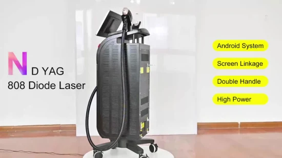 2in1 Pico 2022 plus récent multifonction trois vagues 755 + 808 + 1064nm Diode Laser épilation + ND YAG Laser tatouage Remova Machina